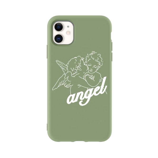 

Angel Pattern iPhone Case, Multicolor