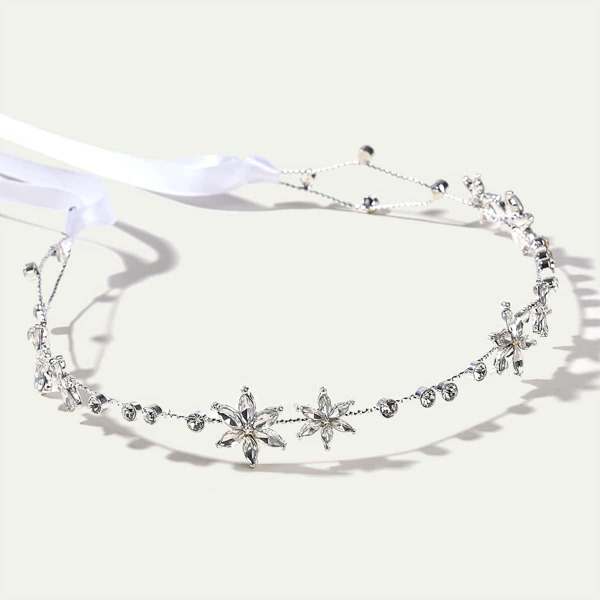

Rhinestone Decor Hair Accessory, Silver