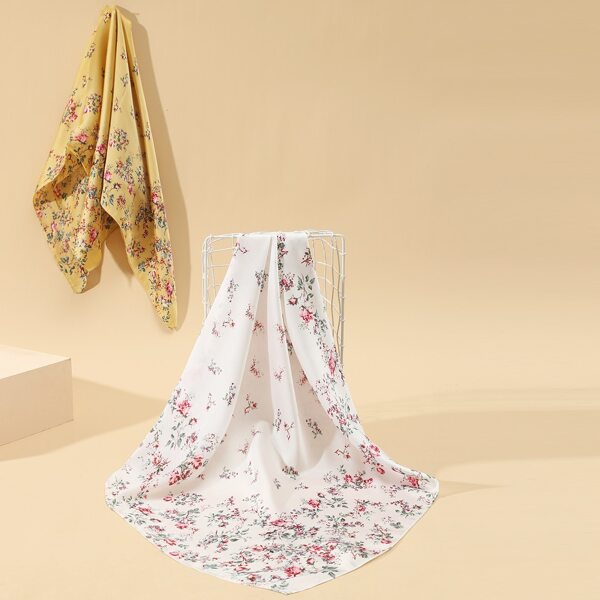 

2pcs Ditsy Floral Print Bandana, Multicolor