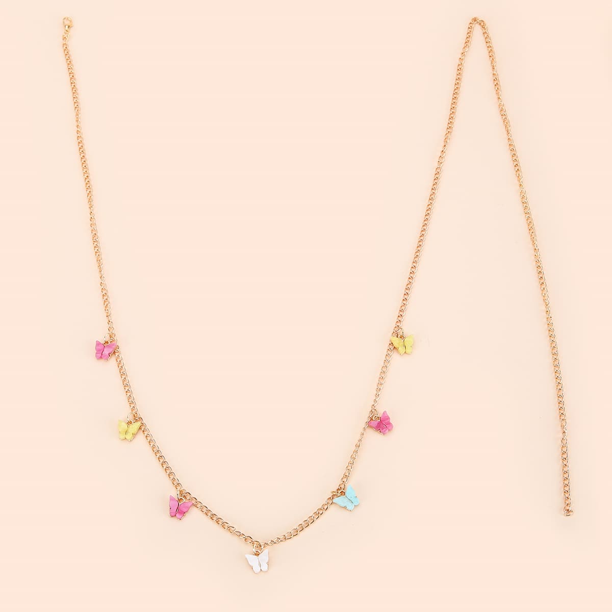 

Butterfly Charm Waist Chain, Gold