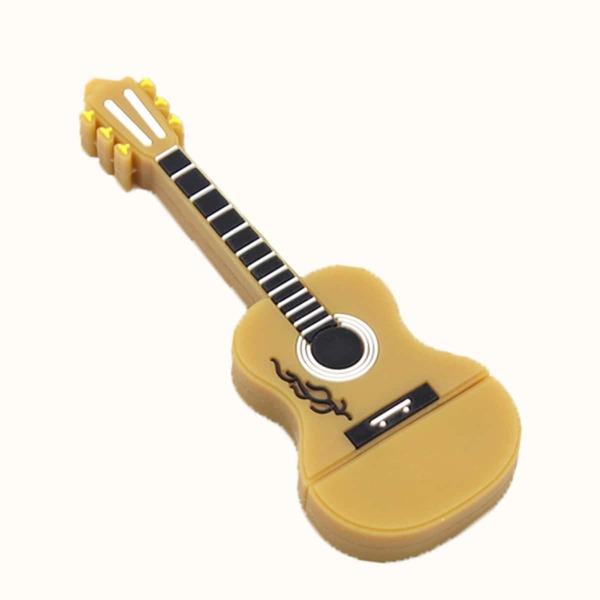 

Guitar Shaped USB Flash Drive, Yellow