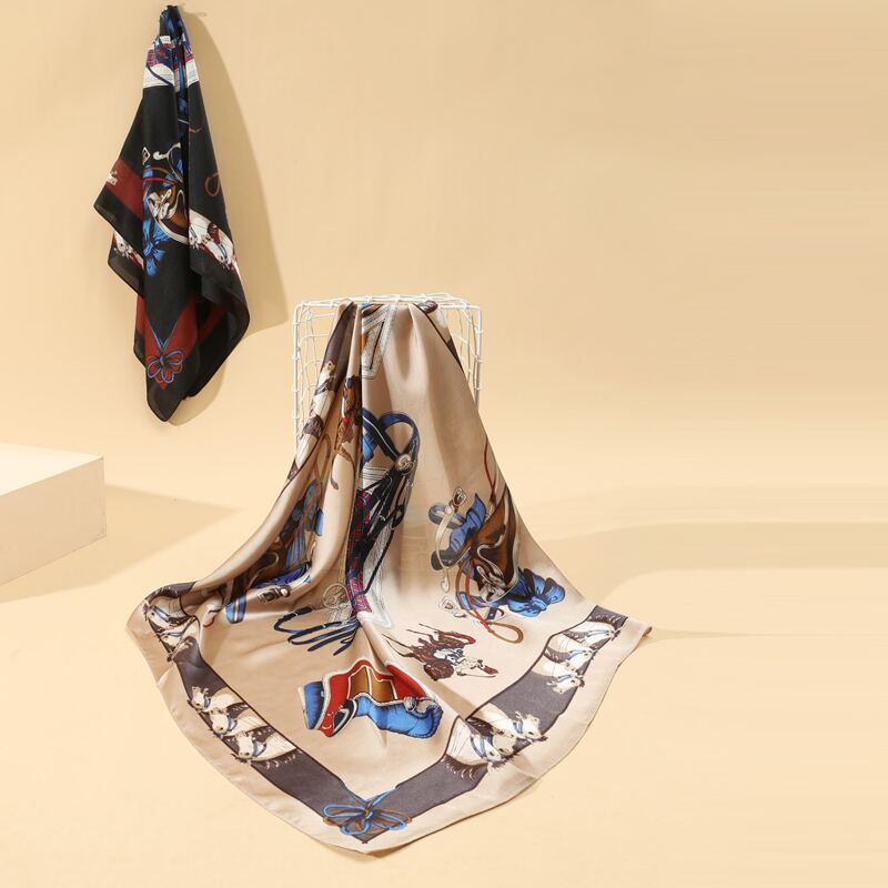 

2pcs Animal & Figure Graphic Bandana, Multicolor