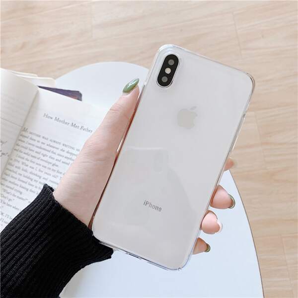 

1pc Clear iPhone Case