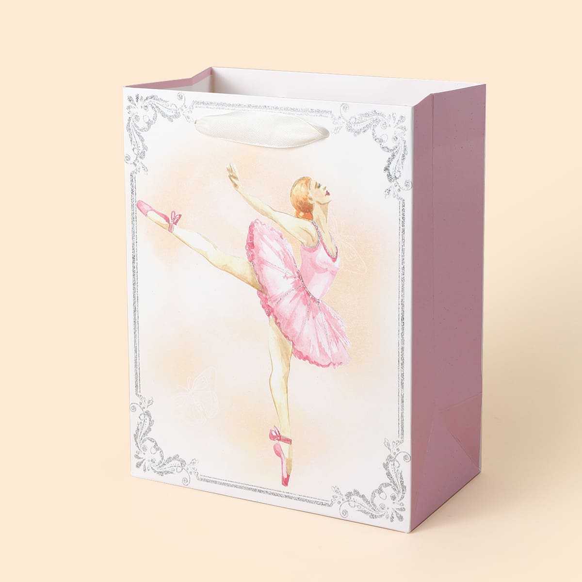 

1pc Figure Graphic Paper Gift Bag, Multicolor