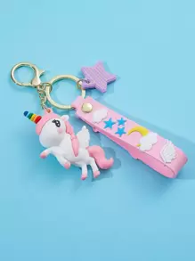 Móc khóa Unicorn Charm - Hồng - Xem 1