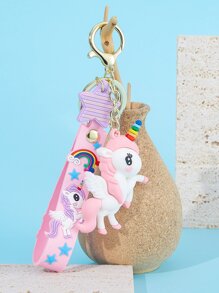 Móc khóa Unicorn Charm - Hồng - Xem 2