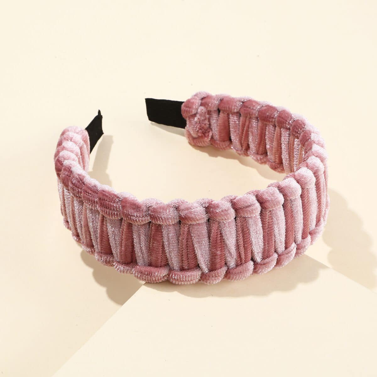 

Velvet Hair Hoop, Pink