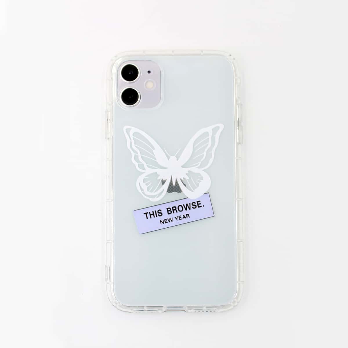

Butterfly Clear iPhone Case