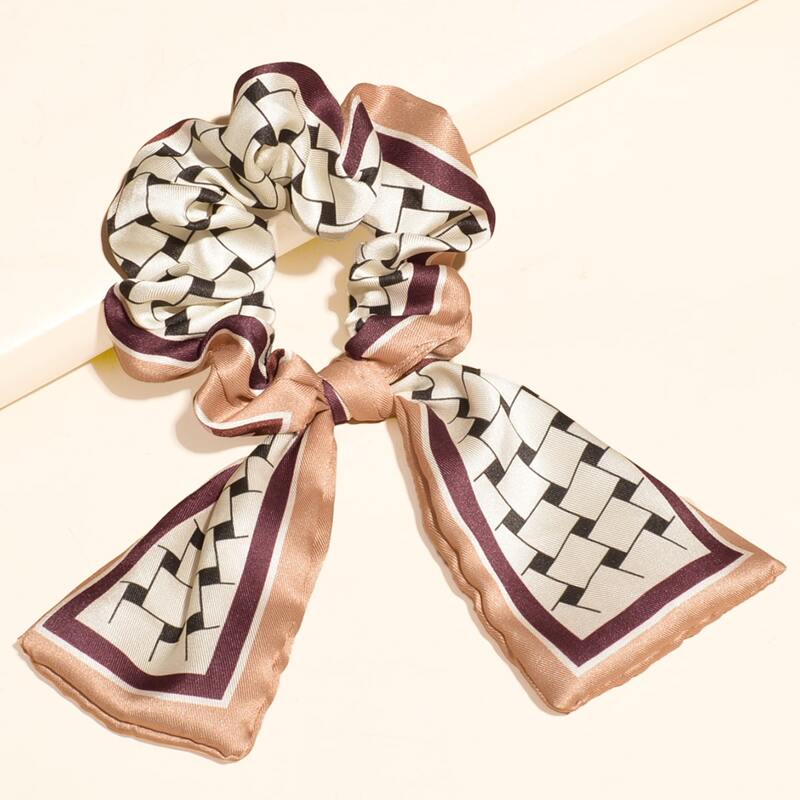 

Geo Print Hair Tie, Multicolor