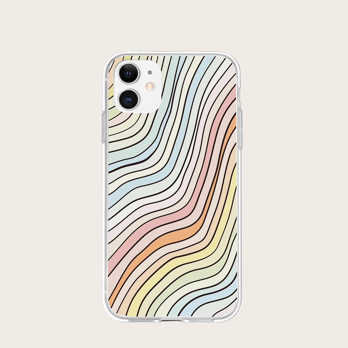 

Colorful Striped iPhone Case, Multicolor