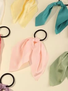 10 chiếc Dây buộc tóc màu ruy băng cho bé gái Băng đô để trang trí hàng ngày - Nhiều màu - Xem 4