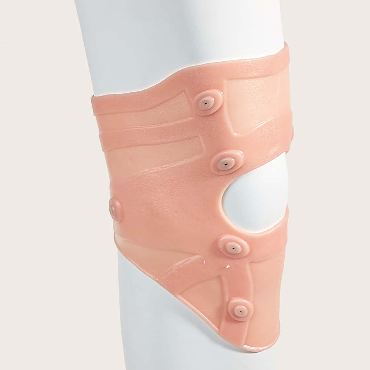 

1pc Silicone Knee Pad, Apricot