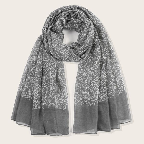 

Paisley Pattern Scarf, Multicolor
