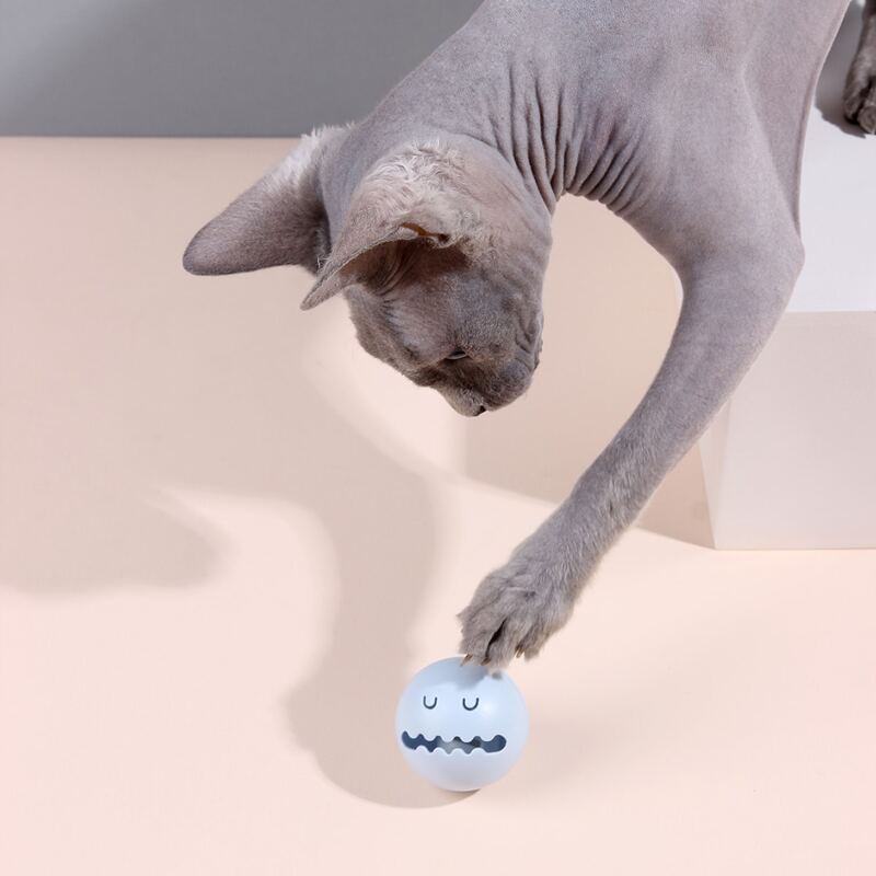 

1pc Cartoon Bell Pet Sound Toy, Baby blue