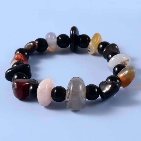 

Men Stone Beaded Bracelet, Multicolor