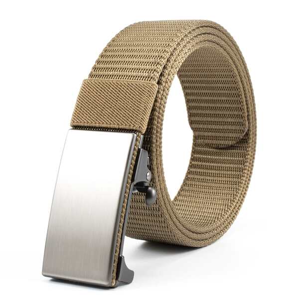 

Men Minimalist Tape Belt, Camel