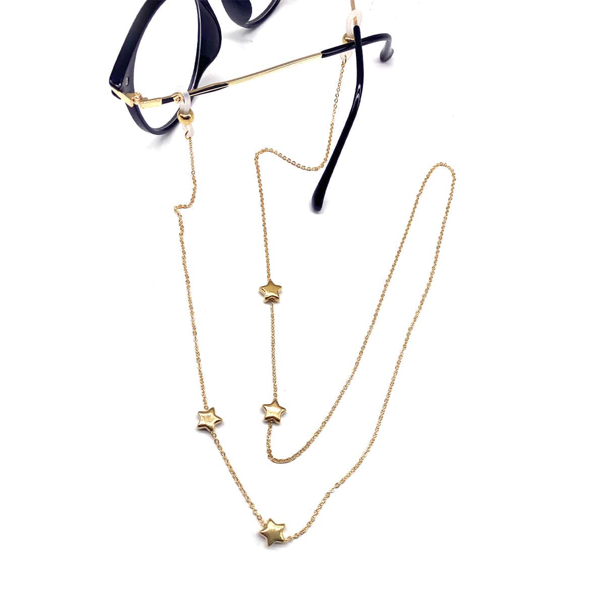 

Star Decor Glasses Chain, Gold