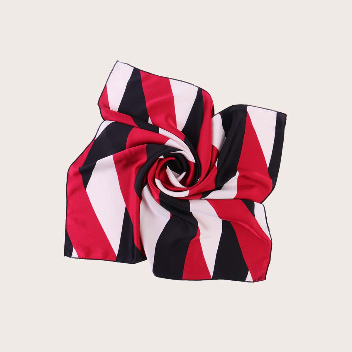 

Colorblock Striped Bandana, Multicolor
