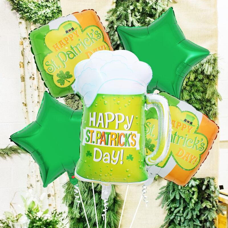 

7pcs Saint Patrick's Day Party Balloon, Multicolor