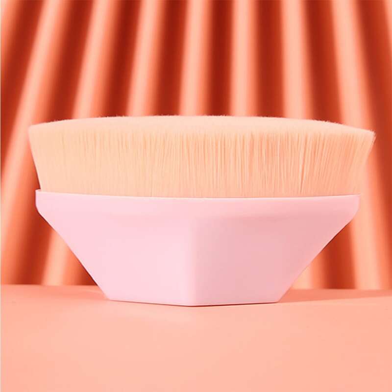 

1pc Foundation Brush, Pink