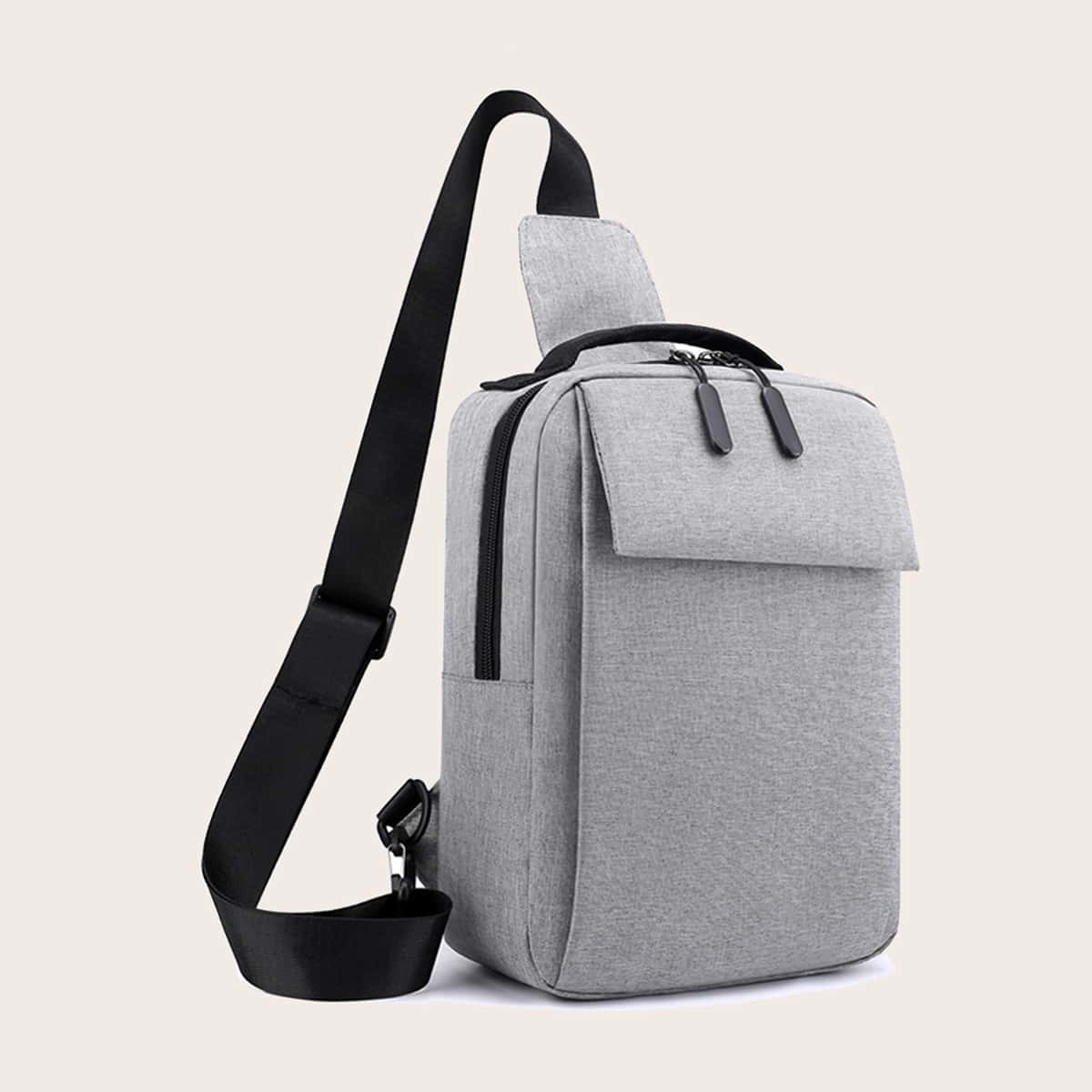 

Minimalist Sling Bag, Black