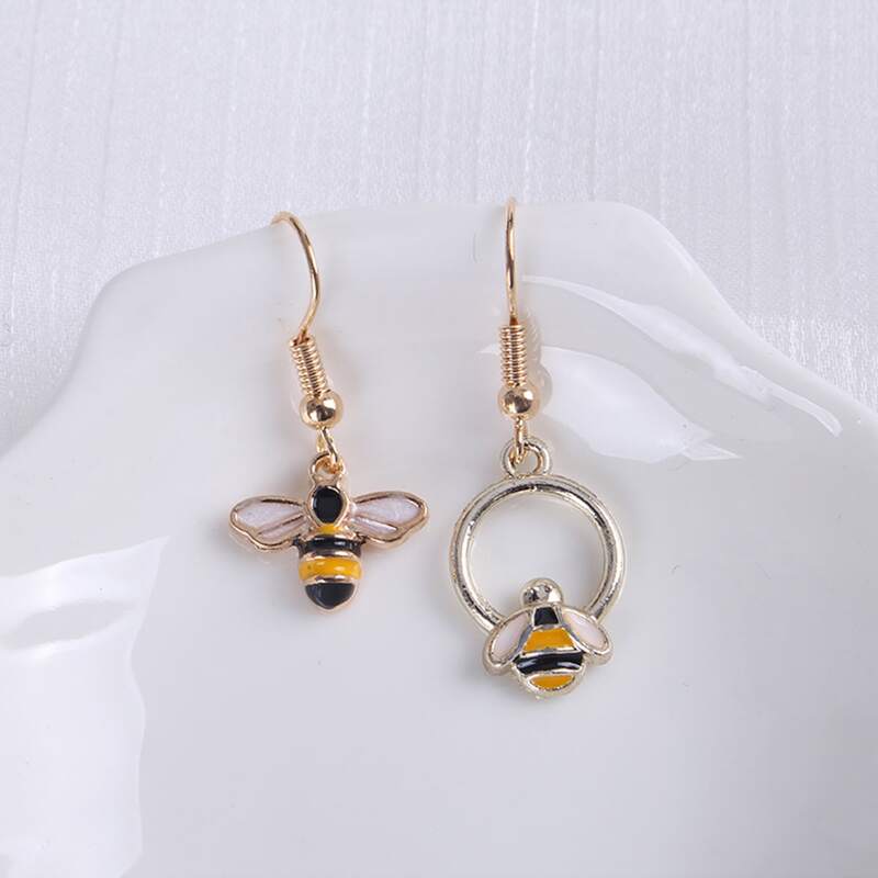 

Bee Decor Drop Earrings, Multicolor
