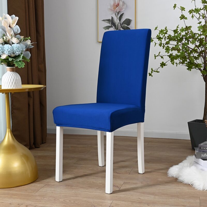 

Plain Stretchy Chair Cover, Royal blue