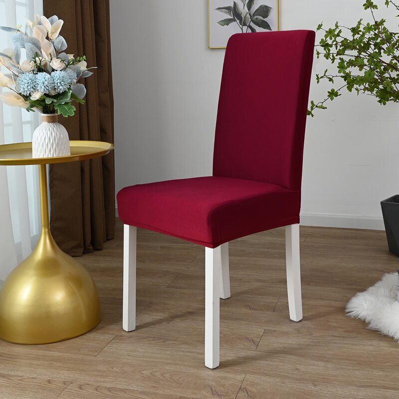 

Plain Stretchy Chair Cover, Burgundy