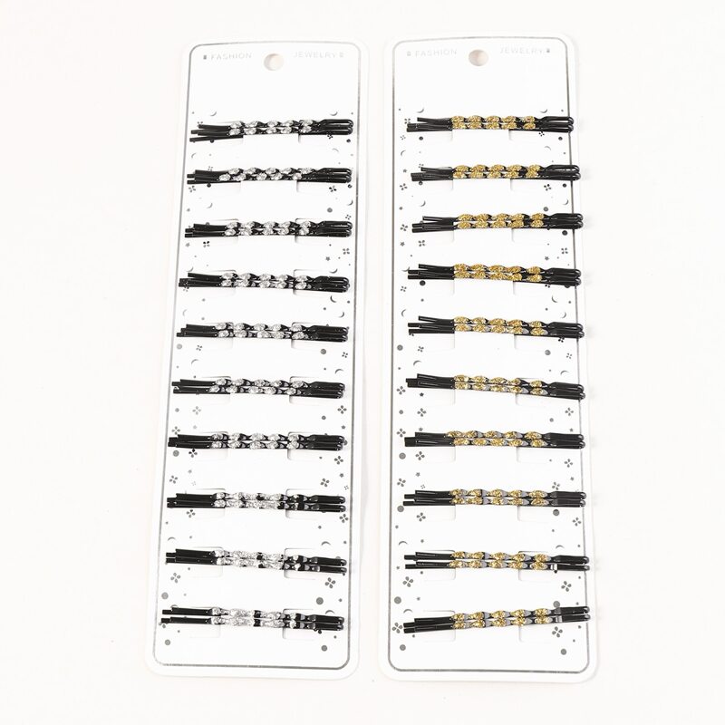 

40pcs Glitter Bobby Pin, Multicolor