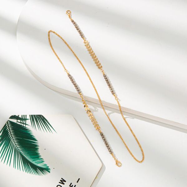 

Crystal Decor Face Mask Chain, Multicolor