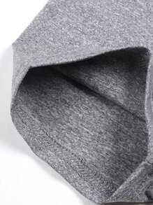 SHEIN 年轻女孩 2 条装纯色紧身裤 - 彩色 - 查看 5