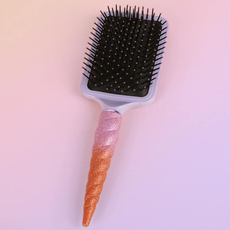 

Unicorn Horn Design Hair Comb, Multicolor
