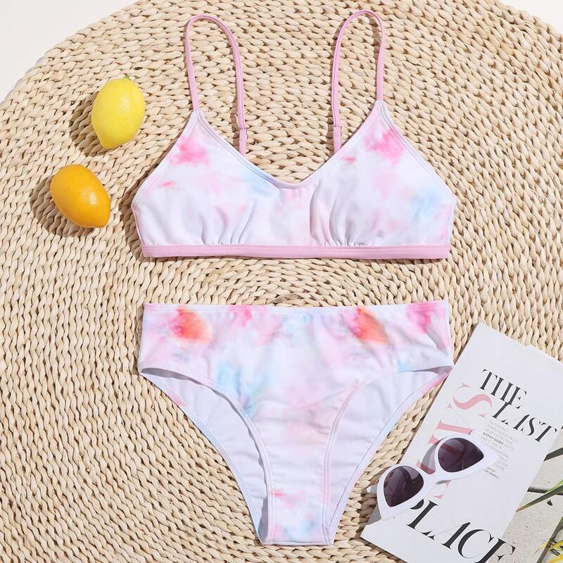 

Tie Dye Bikini Swimsuit, Multicolor