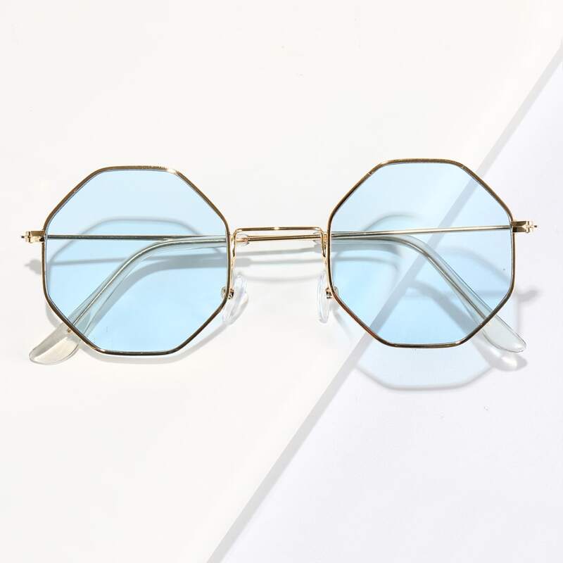 

Metal Octagon Frame Sunglasses