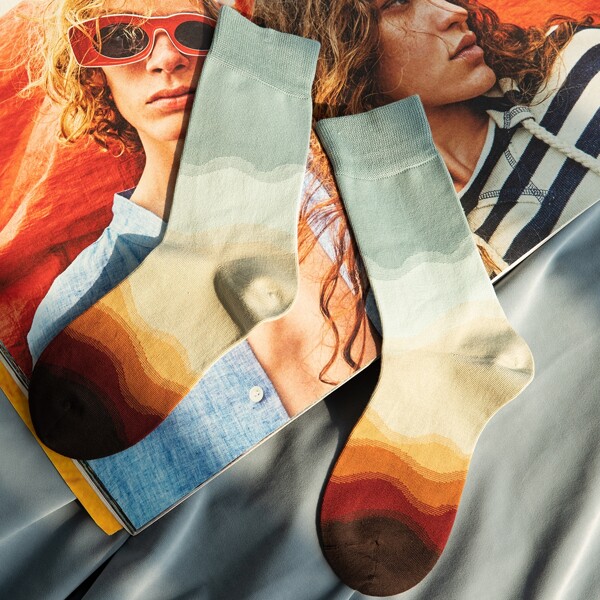 

Color Block Socks, Multicolor