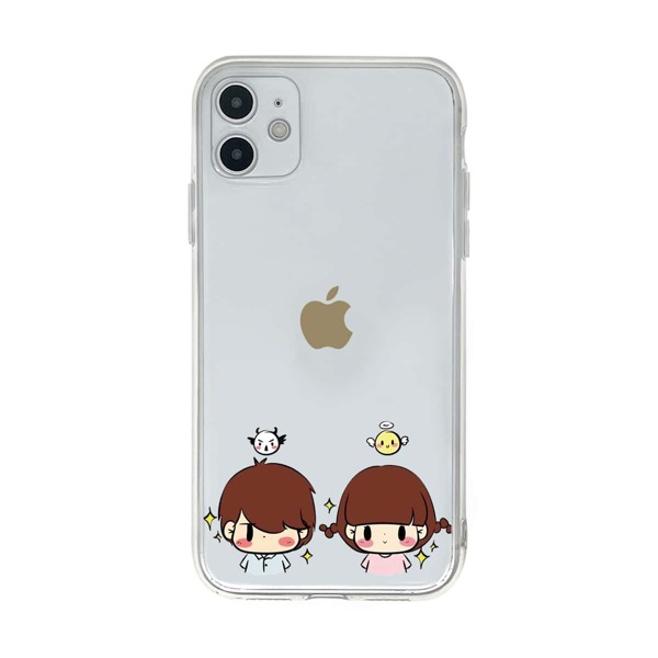 

Cartoon Graphic Clear iPhone Case
