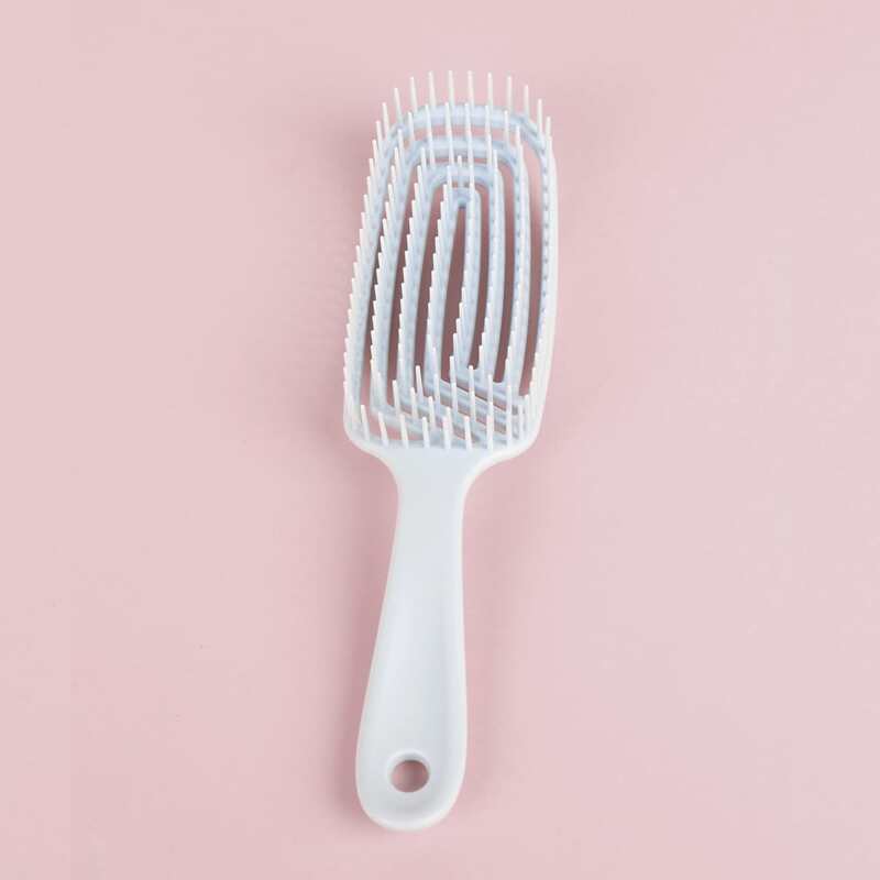 

Scalp Massage Wet Detangler Hairbrush, Baby blue