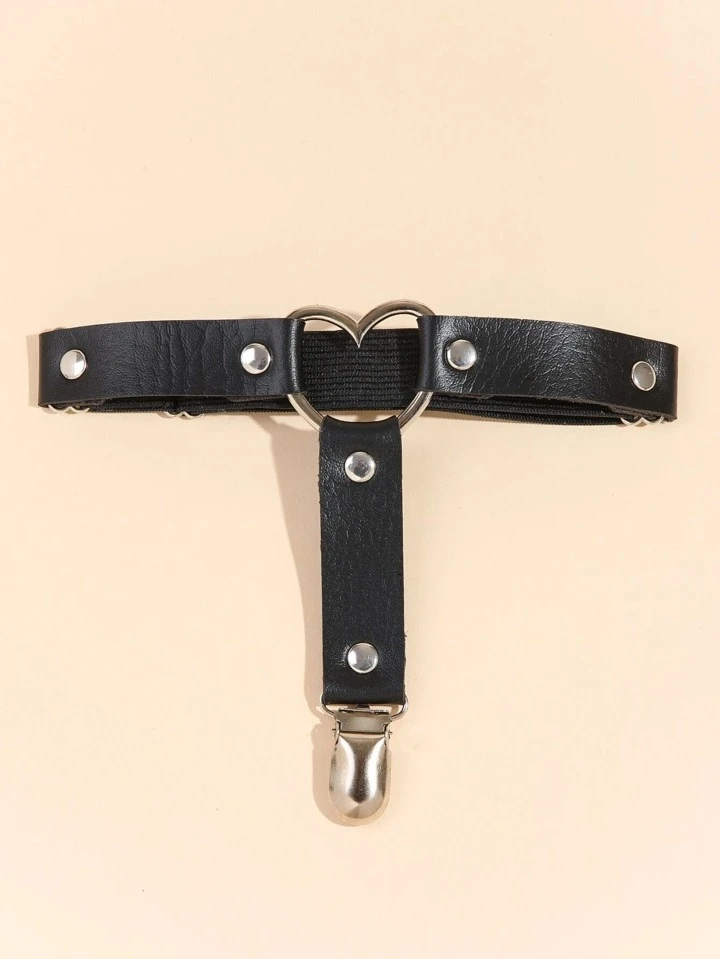 Our 1pc Heart Garter Belt is such a vibe - ROMWE
