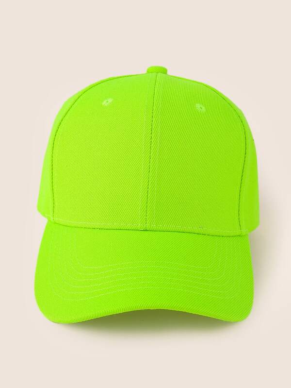 Neon Green Baseball Cap SHEIN USA