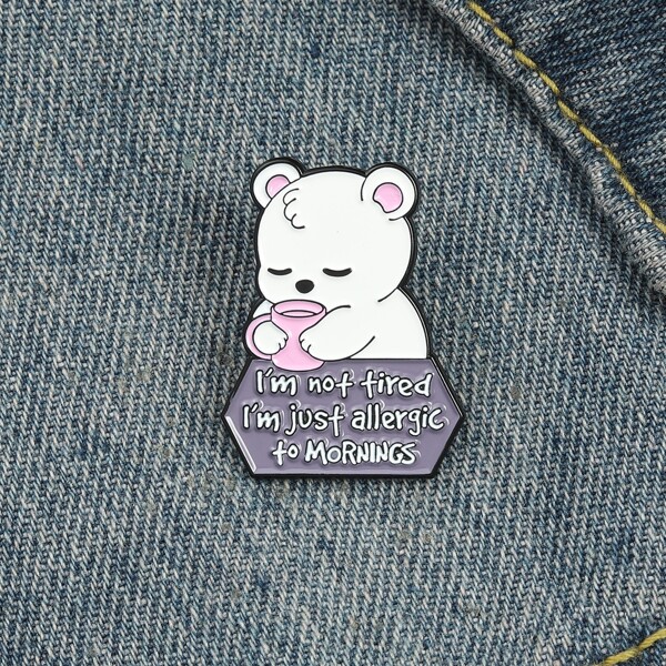 

Girls Cartoon Brooch, Multicolor