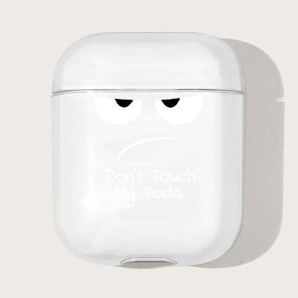 

Cartoon Graphic Clear Airpods Case