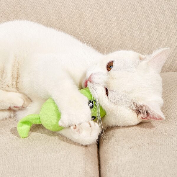 

1pc Random Cartoon Pet Plush Toy, Multicolor