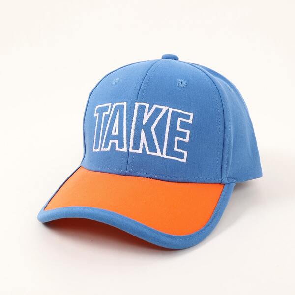 

Toddler Kids Letter Embroidered Baseball Cap, Blue