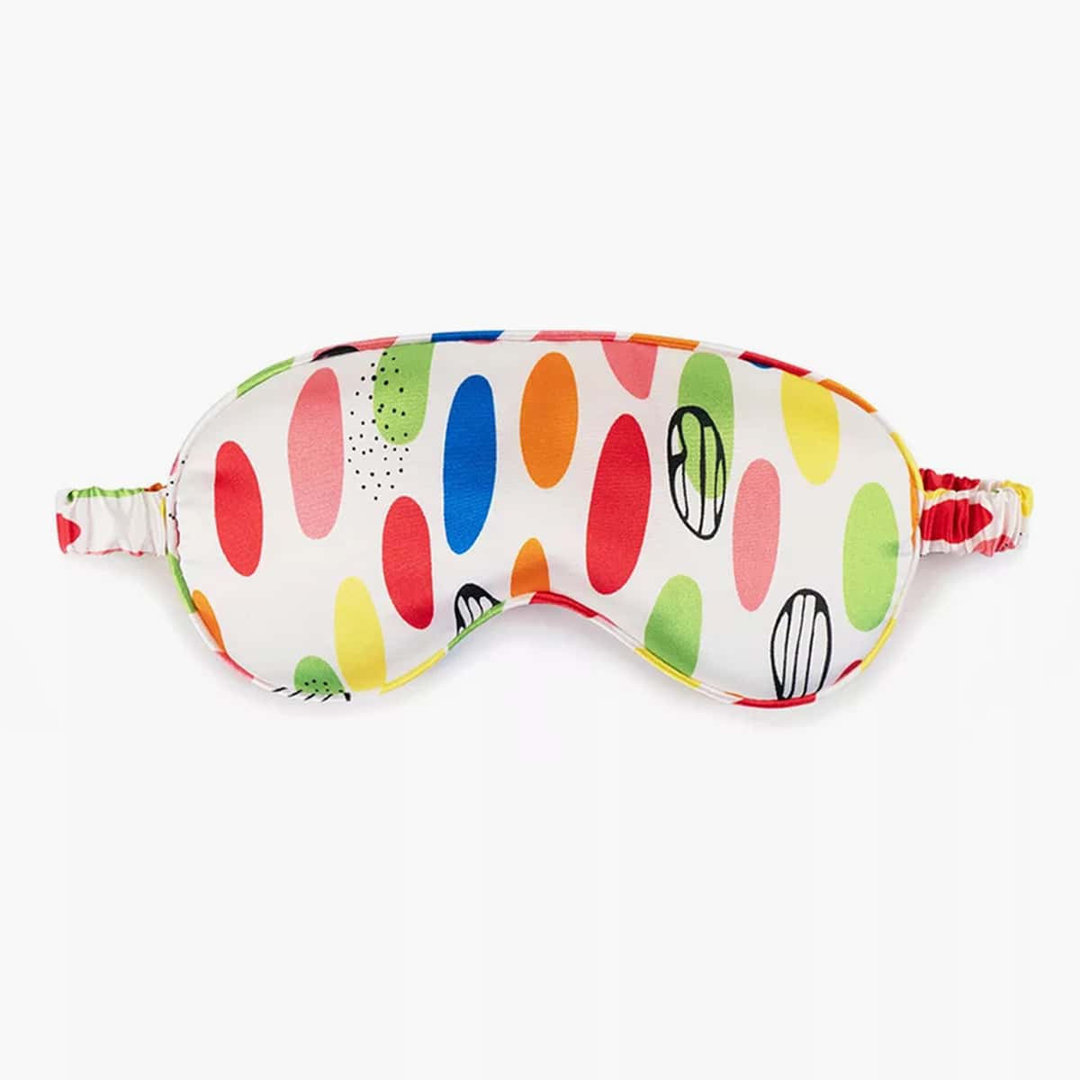 

1pc Colorful Satin Eye Cover, Multicolor