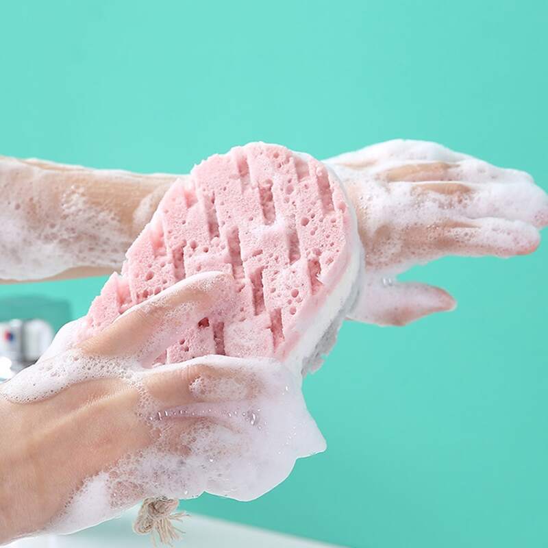 

1pc Random Foaming Bath Sponge, Multicolor