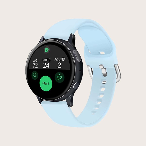 

Silicone Samsung Galaxy Active 2 Watchband, Baby blue