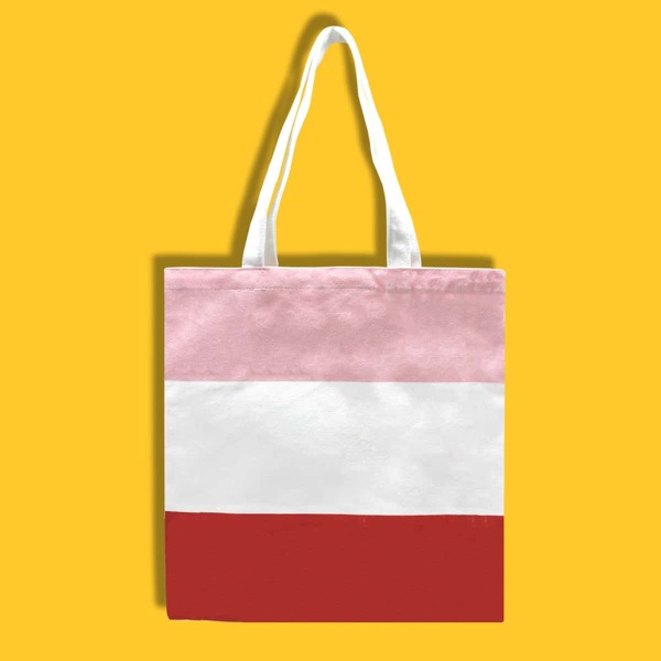 

Color Block Shopper Bag, Multicolor
