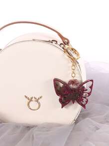 1pc Butterfly Shaped DIY Epoxy Mold - Pink - View 5