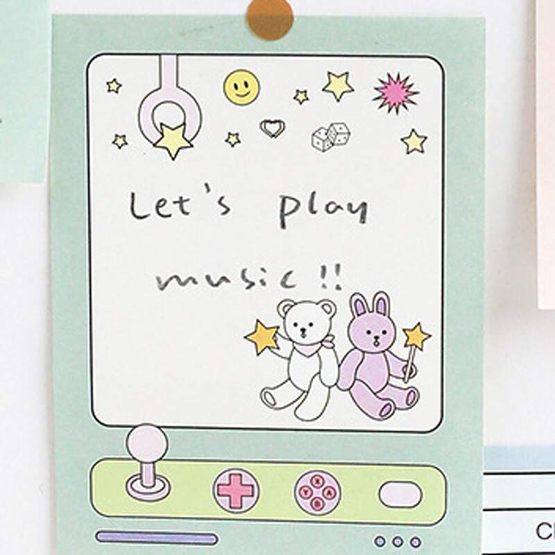 

1set Cartoon Sticky Note, Multicolor