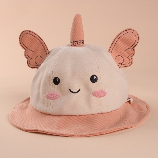 

Baby Cartoon Design Bucket Hat, Pink